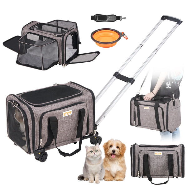 Easy-Rolling Pet Travel Backpack