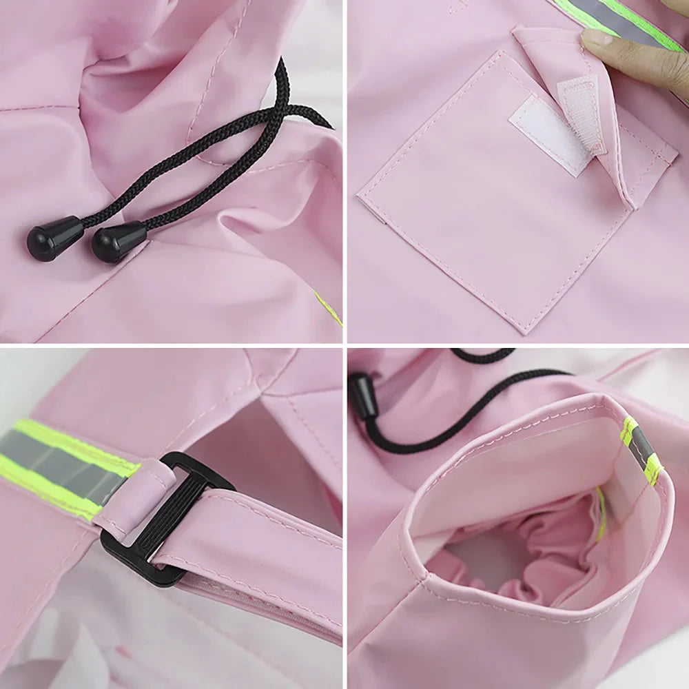 Corgi Cloak Style Dog Raincoat - Yappyboo 