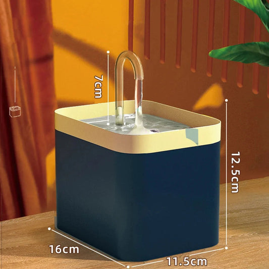 WhisperFlow Pet Water Fountain - Yappyboo 