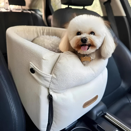 Cozy Dog Console Car Seat - Yappyboo 